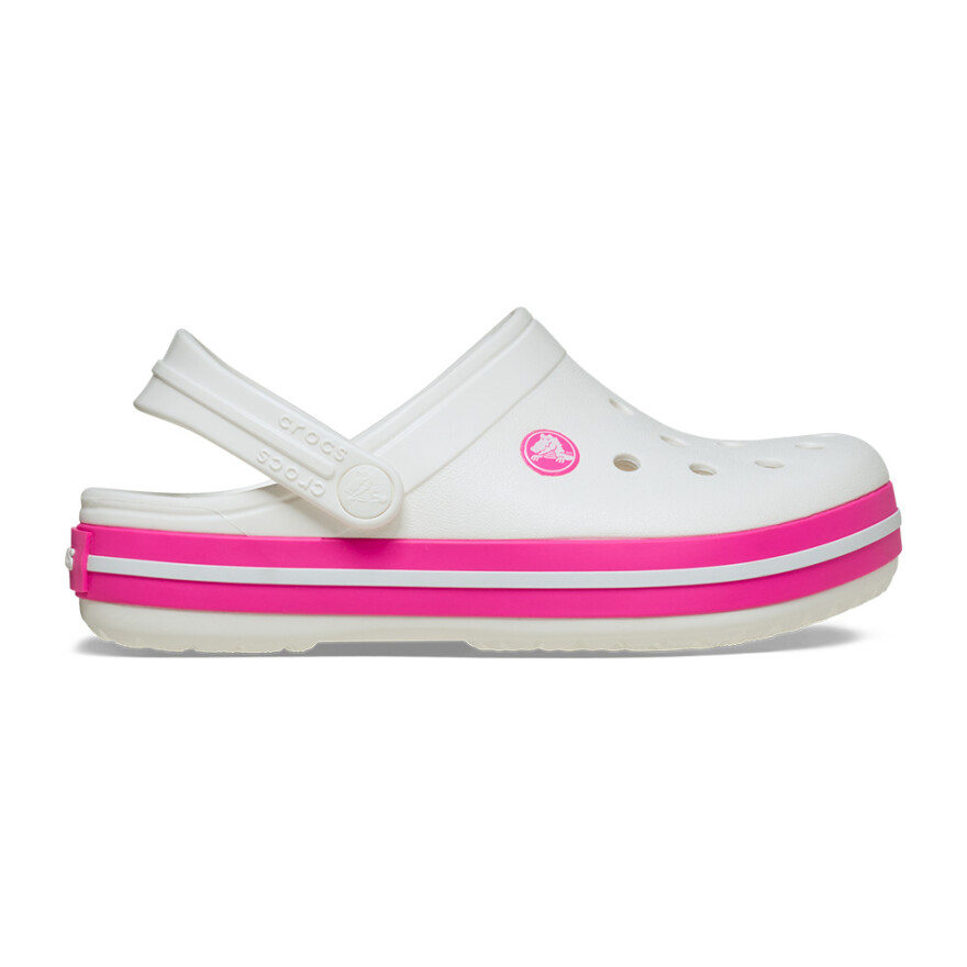 Crocs Crocband Clog K - Niños más de 5 años Black White/pink Crush