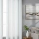 Cortina en tela Voile set 2 paños 140 x 210 cms BLANCO