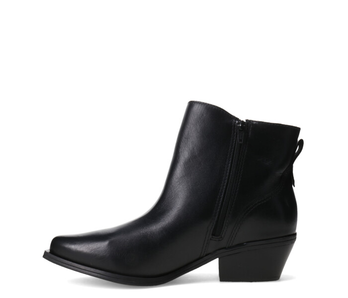 Bota caña baja en punta 347708 Preto