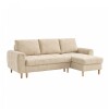 Sillón Esquinero con Baúles amplios - Amo Beige