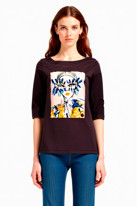 Remera Cornish Estampado 4