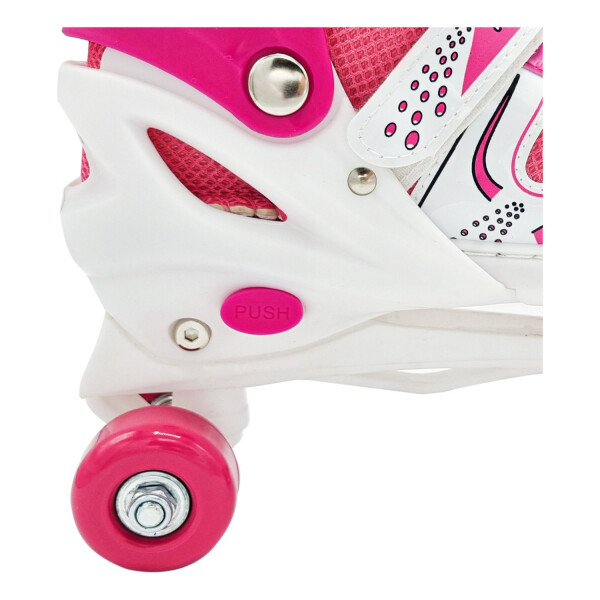 Patin Artistico Semi Profesional Patines Niños Infantil Variante ROSA TALLE L