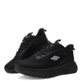 Championes de Hombre Umbro Fury Negro - Blanco