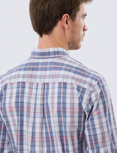CAMISA CUADROS Rojo
