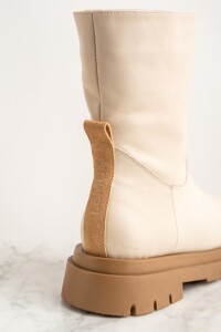 Bota Cuero Nácar