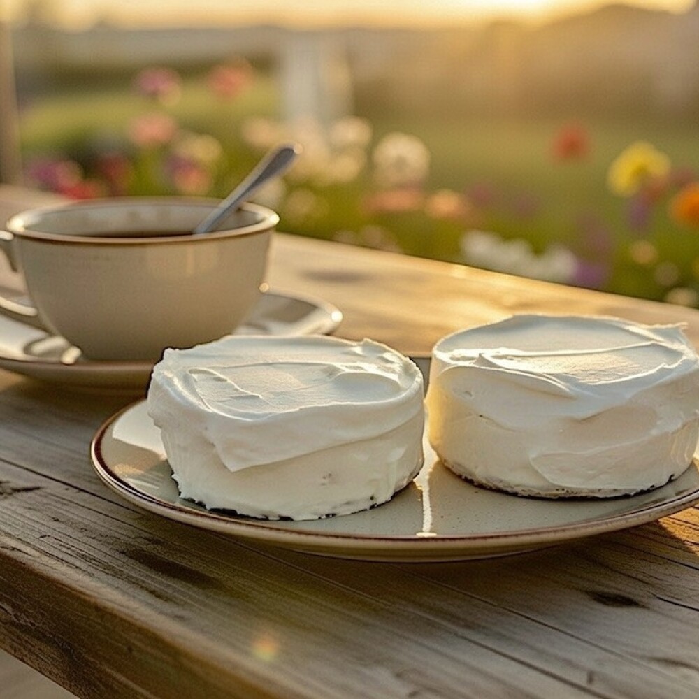 Alfajor de Nieve con Dulce de Leche Alfajor de Nieve con Dulce de Leche