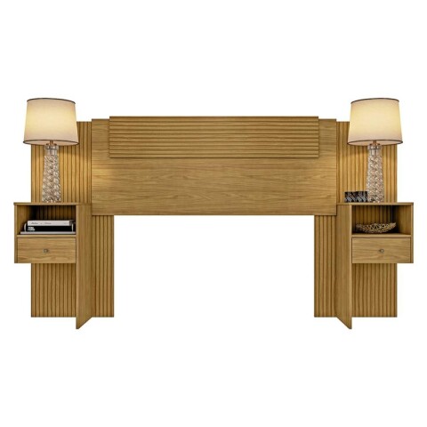 Combo de Dormitorio Ropero Sirius 3 Puertas Corredizas Respaldo Oslo con Mesas de Luz y Cómoda Vega - Marrocos Combo de Dormitorio Ropero Sirius 3 Puertas Corredizas Respaldo Oslo con Mesas de Luz y Cómoda Vega - Marrocos