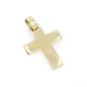 Cruz en oro 18k bombe. Medidas 2 x 1,5mm aproximadamente Cruz en oro 18k bombe. Medidas 2 x 1,5mm aproximadamente
