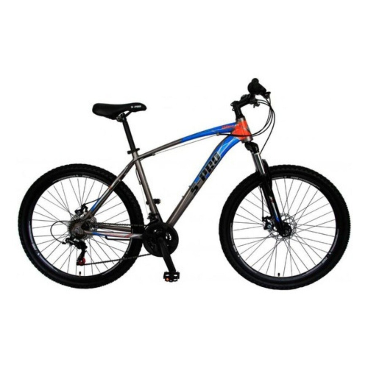 Bicicleta montaña S-PRO Zero 3 Man rodado 27.5 Shimano 21 cambios y frenos de disco - Gris 