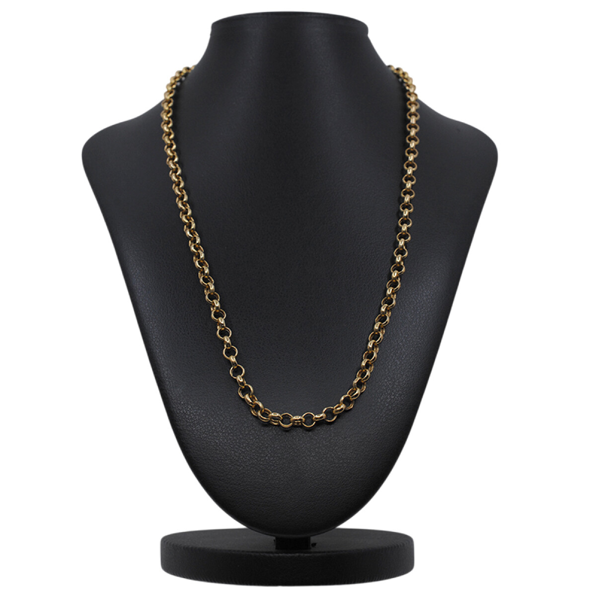 Cadena rolo en oro 18k amarillo 