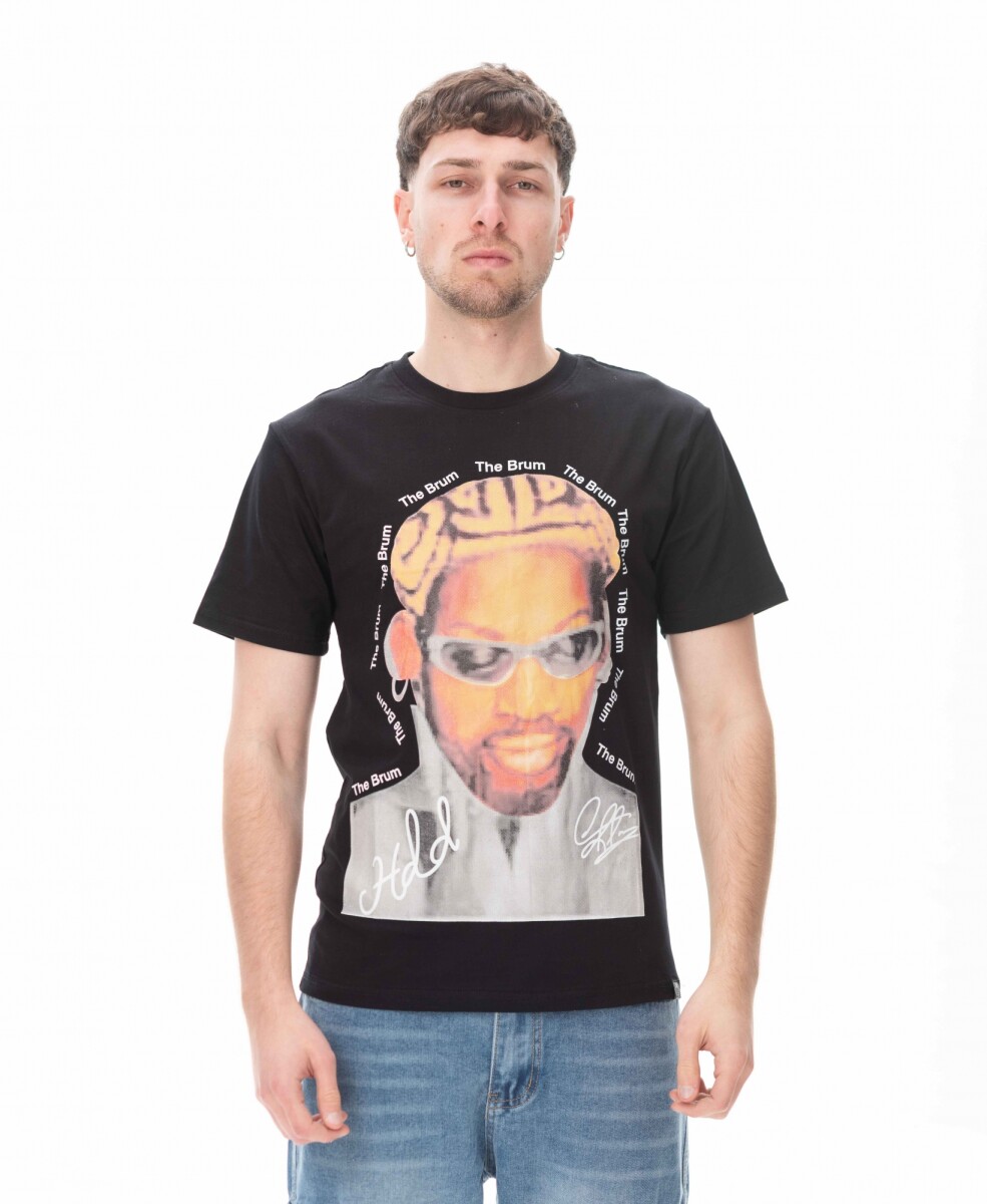 Remera RM91 - Negro 