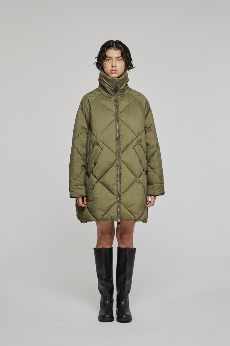 CAMPERA OVER Verde Militar