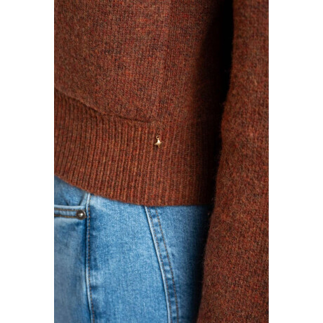 Cardigan Lana Chocolate