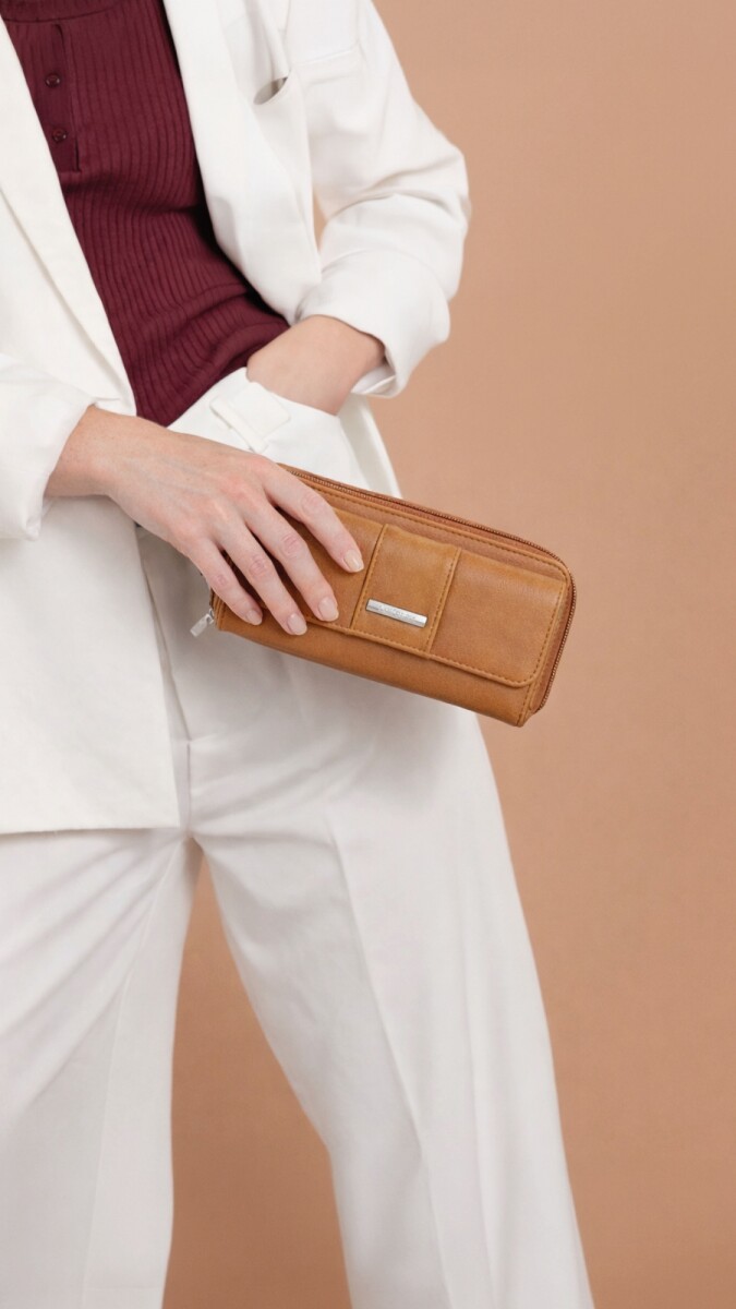 BILLETERA GLADIOLO - NUEZ 