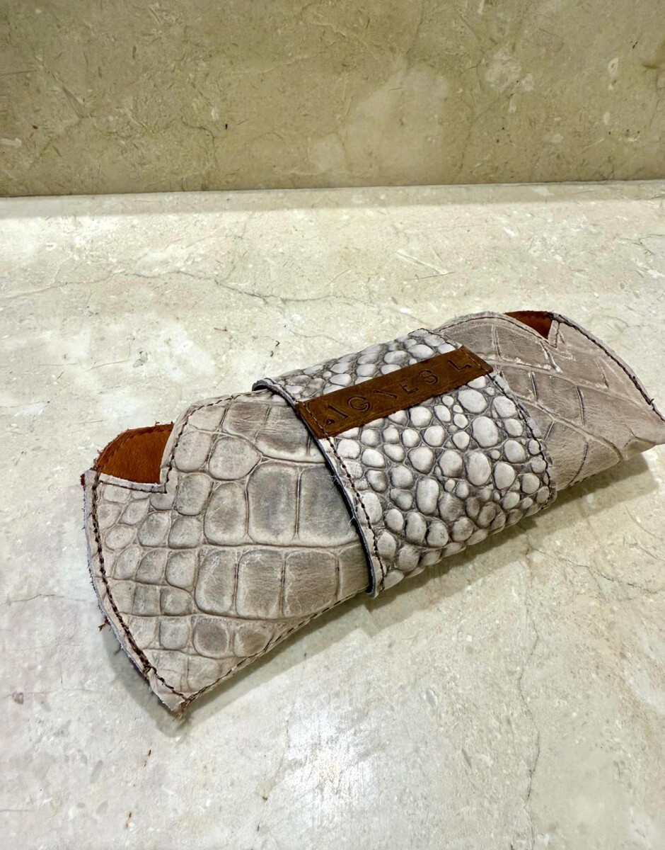 Estuche Lentes Crocco - Topo 