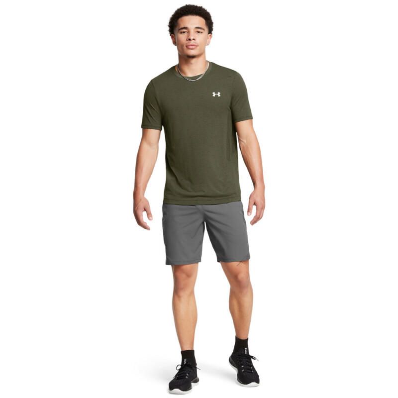 UA Vanish Woven 8in Shorts-ORG GRY-025
