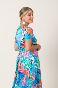 VESTIDO LORENZA Celeste