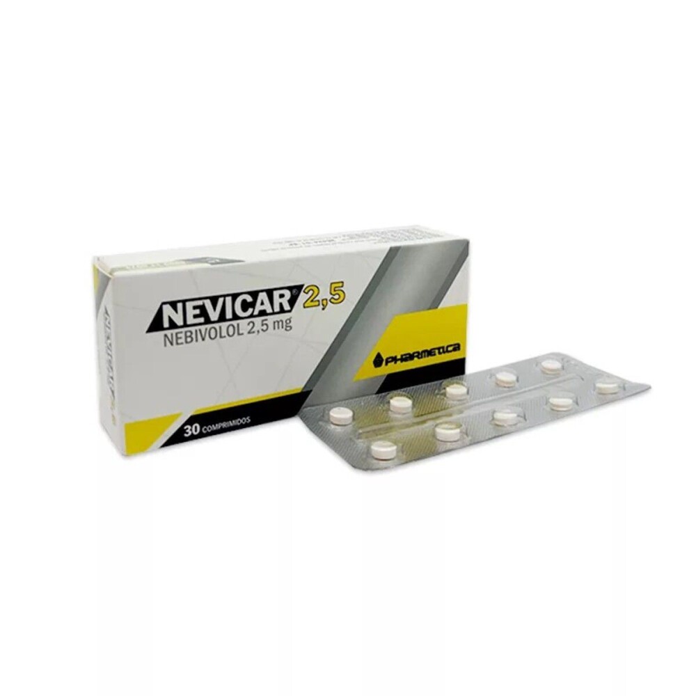 NEVICAR 2,5 MG. CJ X 30 COMP. REC. única