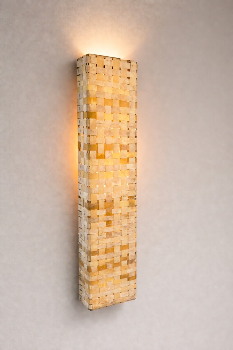 Aplique de Pared Trenzado - lonja clara 