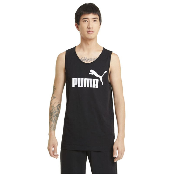 Musculosa Puma Tank de Hombre - 586670 01 Negro