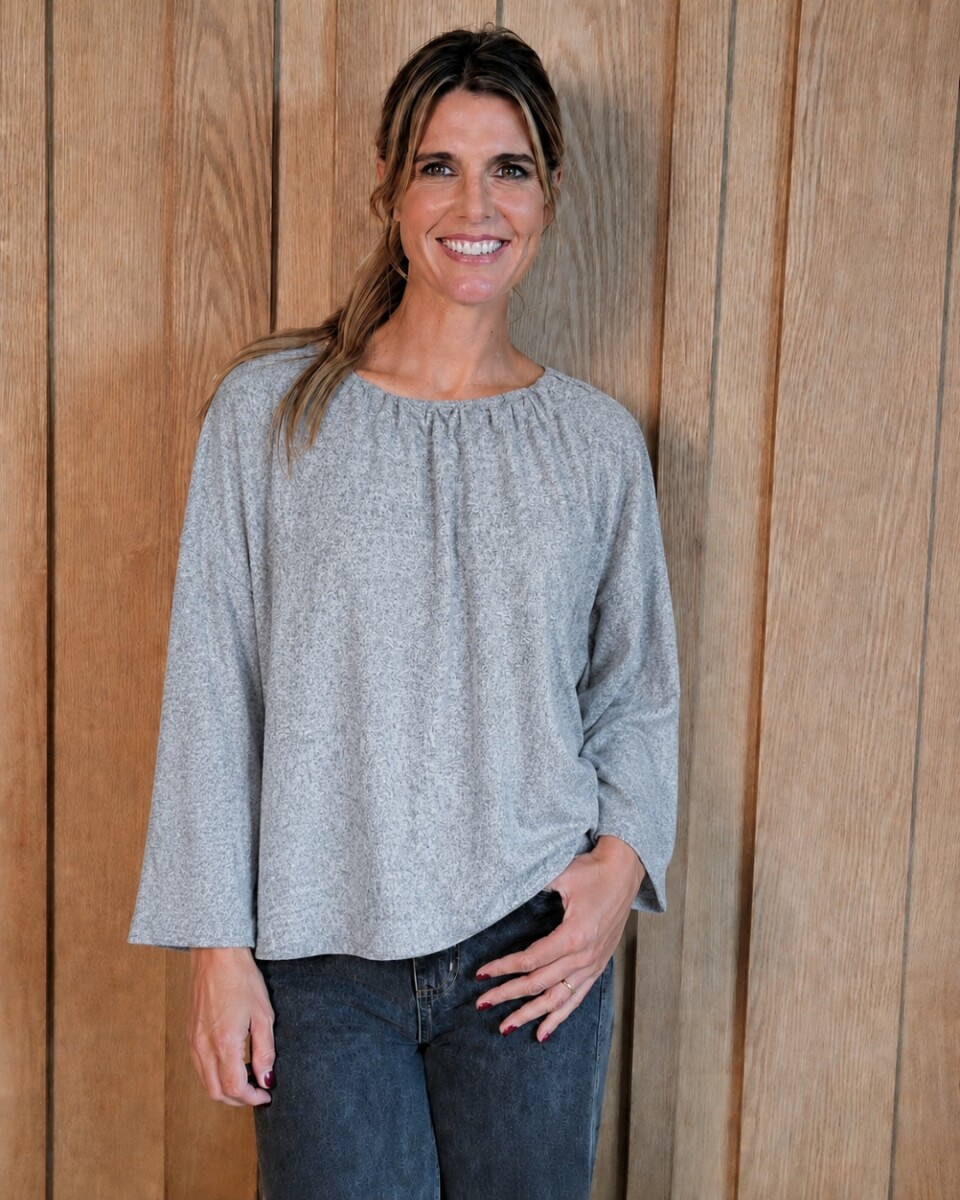 Remera Luisa - Gris 