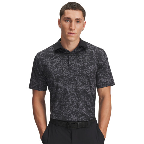 UA Playoff 3.0 Printed Polo BLK-015