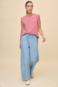 PANTALÓN ROXAS Celeste