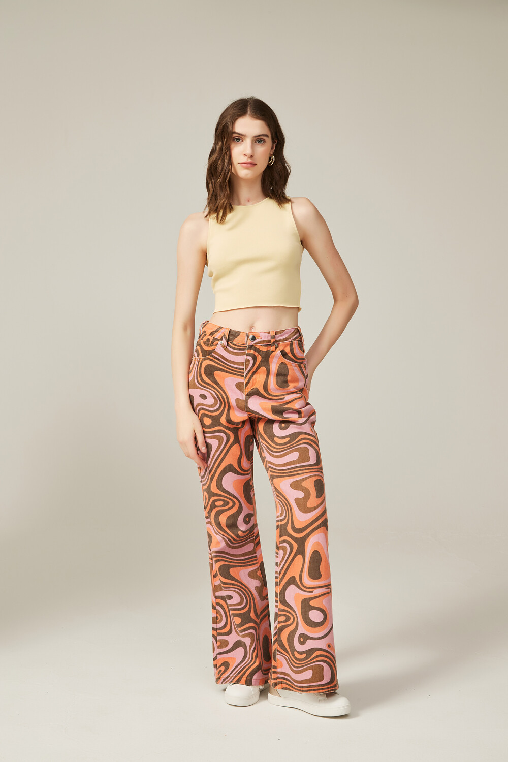 Pantalon Tasnim Estampado 1