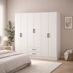 ROPERO - 6 PUERTAS PLATINUM BLANCO