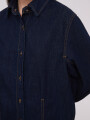 Camisa Trombe Azul Oscuro