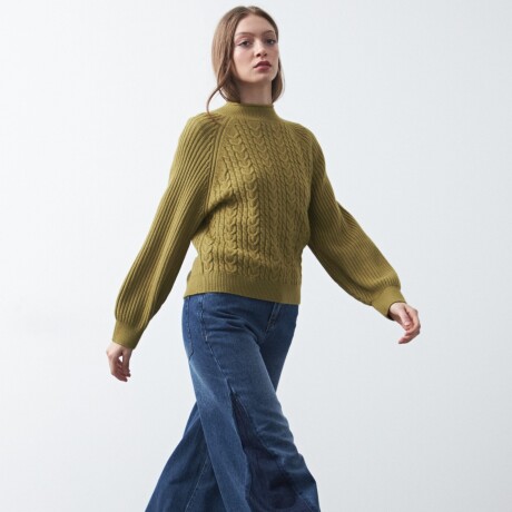 POLERA LUCERO Pistacho