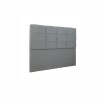Respaldo London - 1 Plaza 0.90 Gris