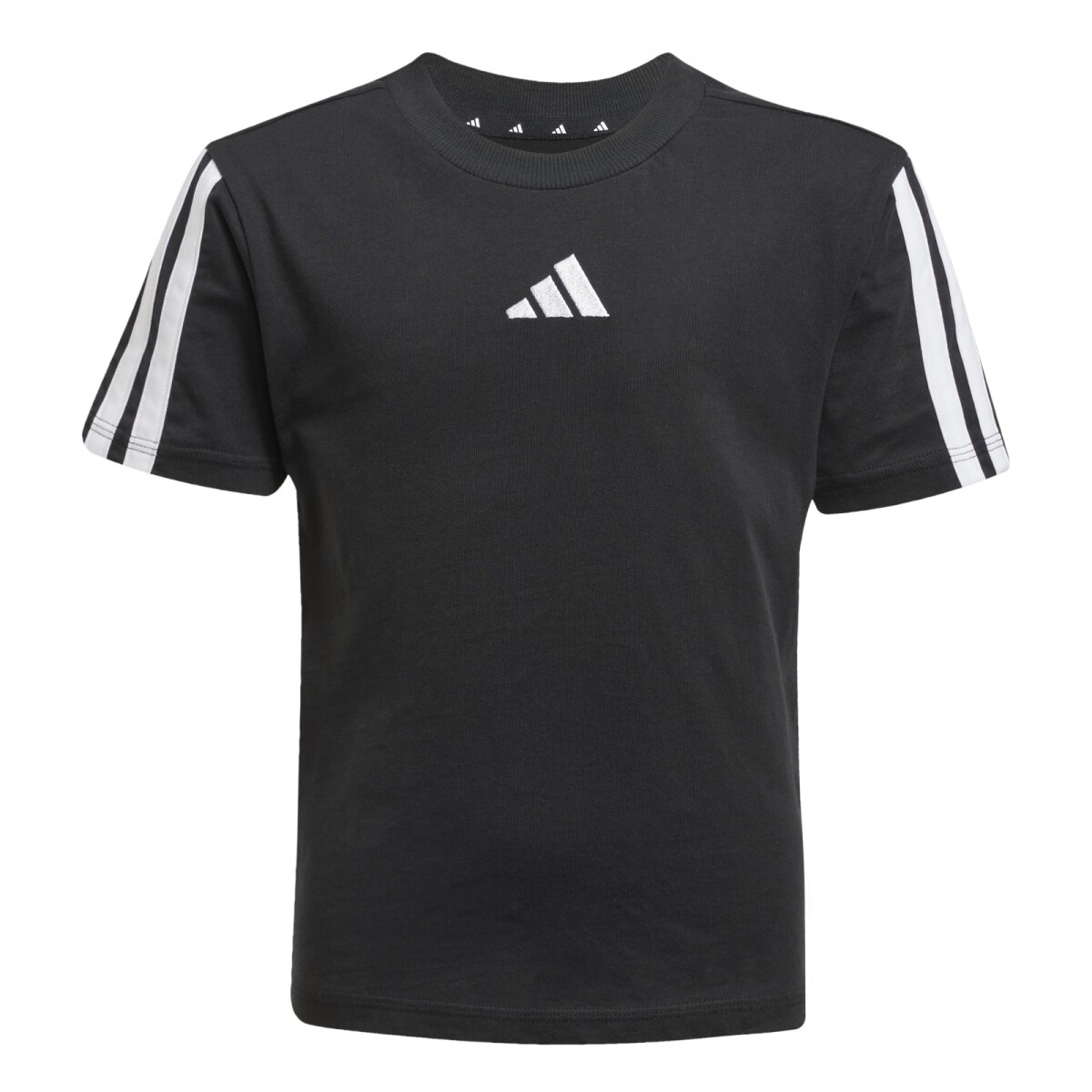 Remera Adidas LK 3S TEE 160 Niños JE0317 - Negro-blanco 