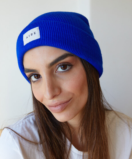 BEANIE STRETCH AZUL