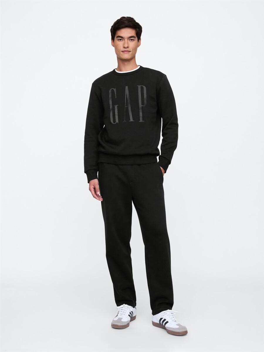 Pantalón Deportivo Recto Hombre - Black 013 