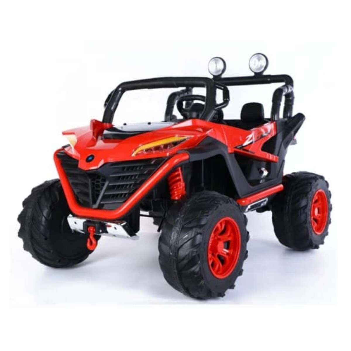 Jeep Bebesit Polaris Doble a Batería 12 V - ROJO 