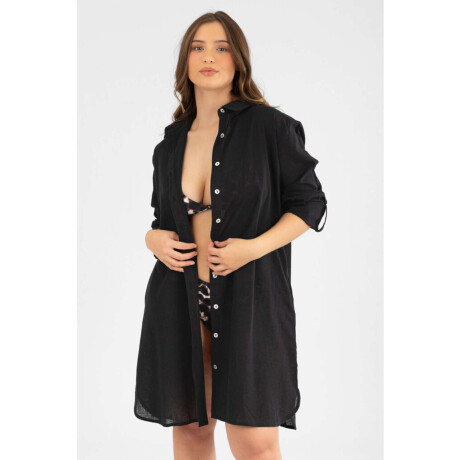 Camisola light tropic Negro