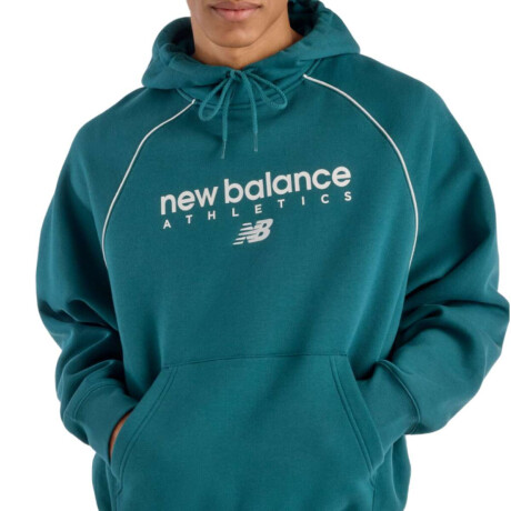 Canguro New Balance Trackside Fleece Verde
