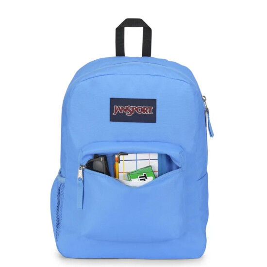 MOCHILA JANSPORT CROSS TOWN BLUE NEON 0