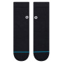 Medias Stance Icon Quarter Unisex Black