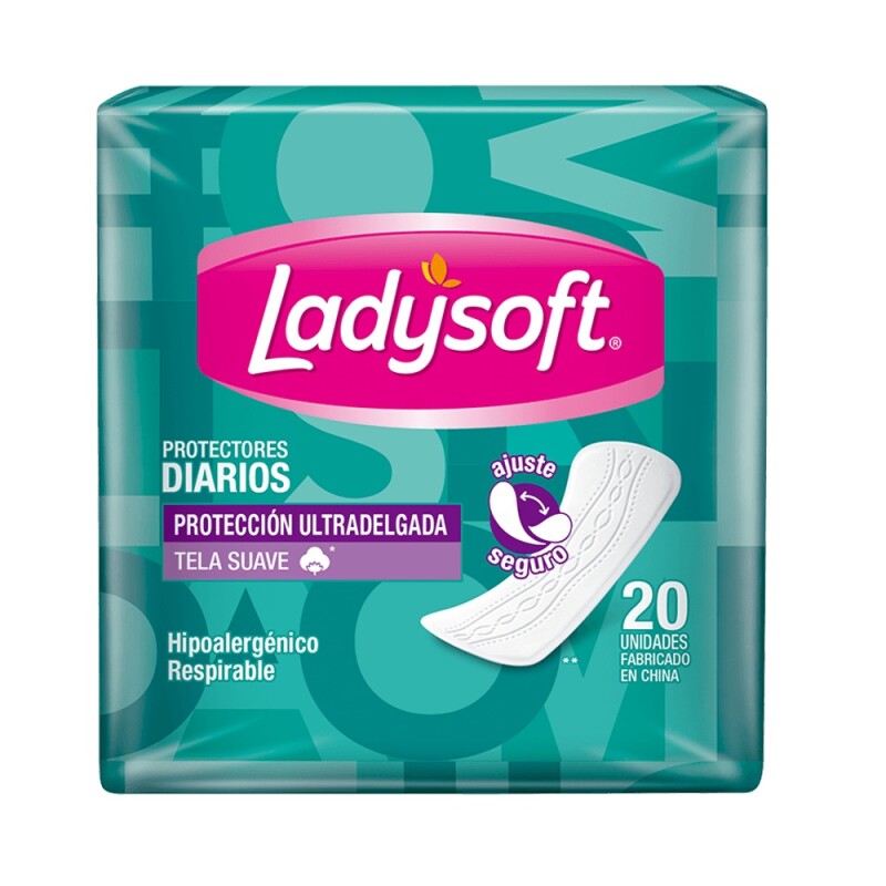 Protectores Diarios Ladysoft Ultradelgada 20 Uds. Protectores Diarios Ladysoft Ultradelgada 20 Uds.