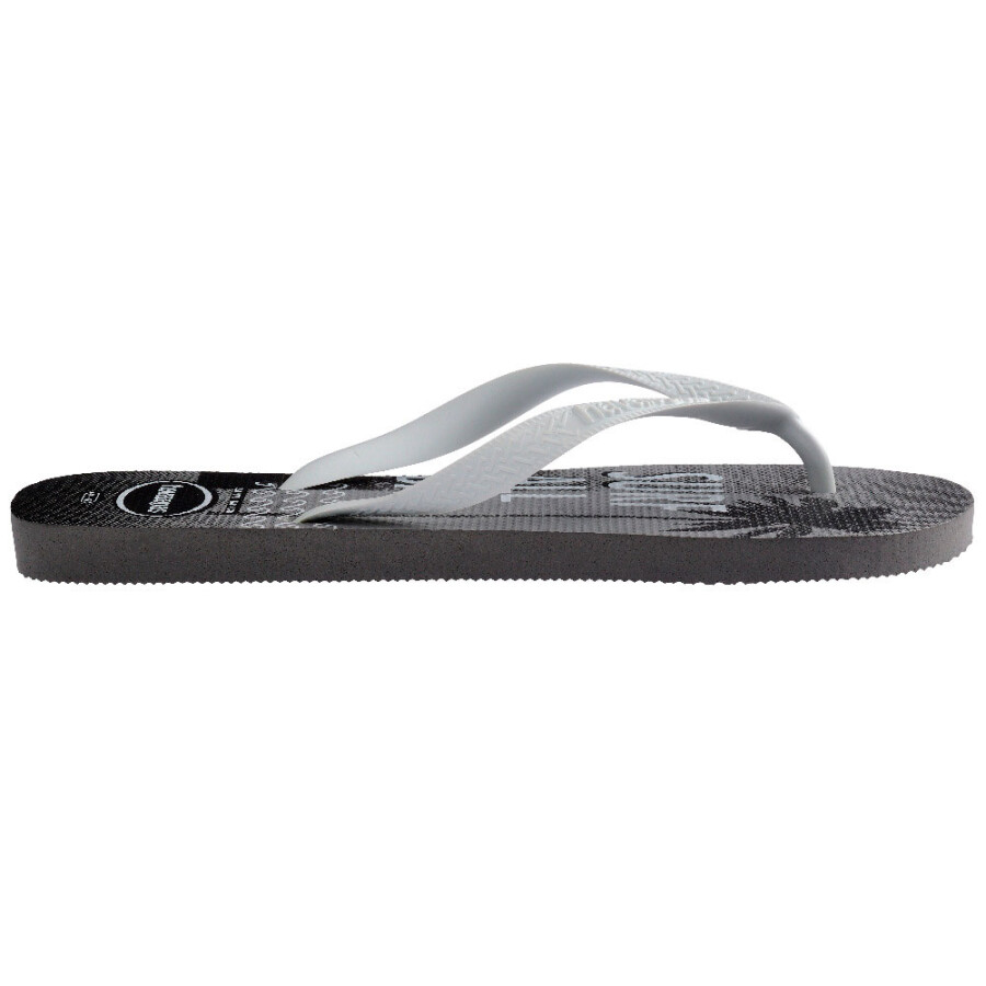 Sandalias de Hombre Havaianas Top Athletic Gris - Negro