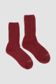 Medias lisas soft Bordeaux