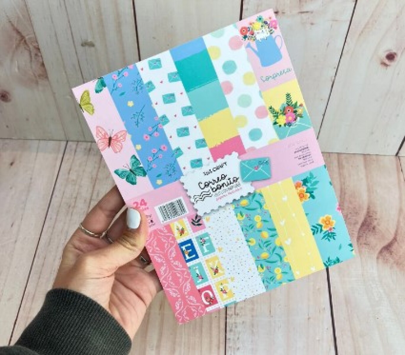 Block 24/c Ibi craft 12 diseños Correo bonito - Block 24/c Ibi Craft 12 Diseños Correo Bonito 