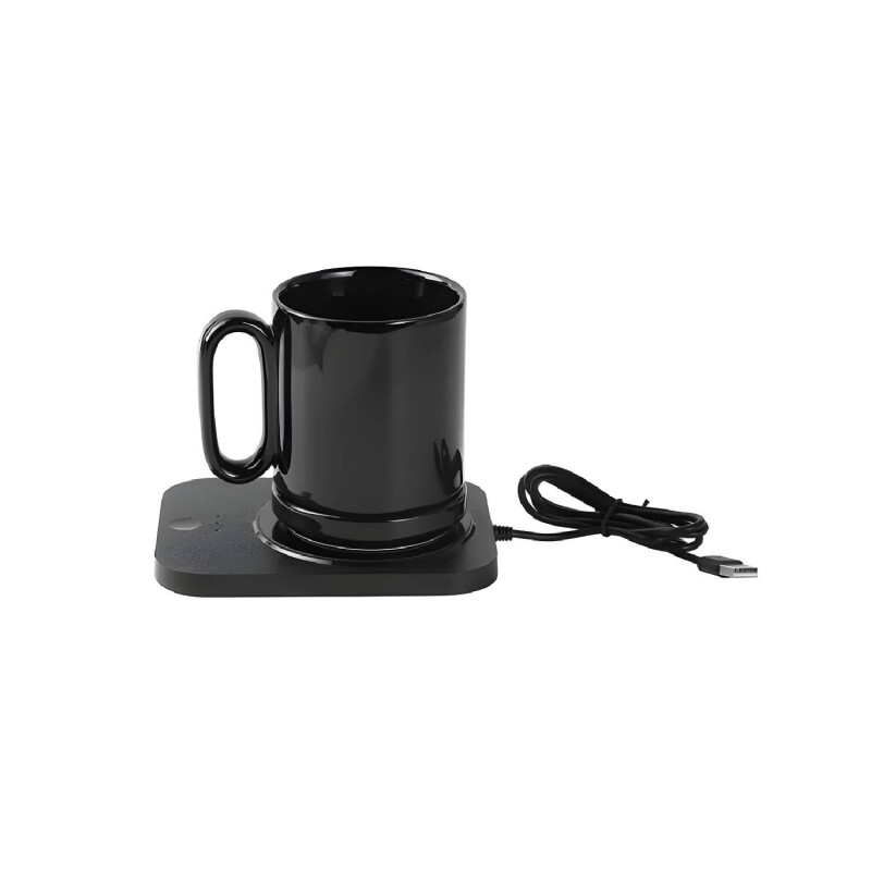 Taza con calentador automática USB Taza con calentador automática USB