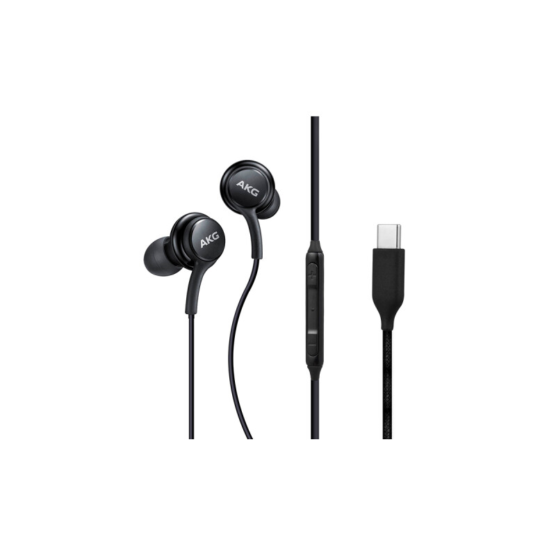 Auriculares Samsung AKG in-ear Tipo-C negros Auriculares Samsung Akg In-ear Tipo-c Negros