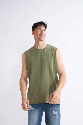 MUSCULOSA GUNGA VERDE MILITAR