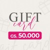 GIFTCARD 50.000 GS. Unica