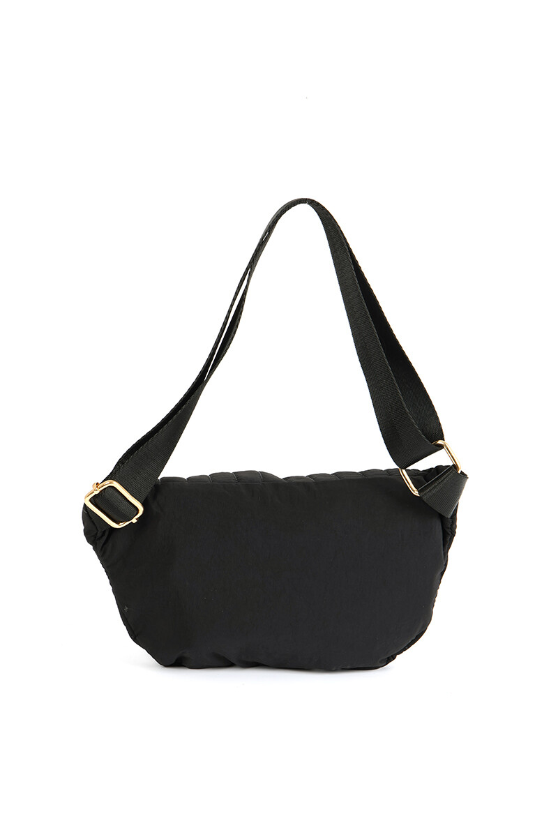 Riñonera multicierres Maddalena Negro