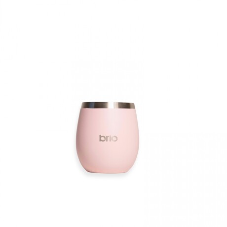 Mate Con Tapa De Acero Inox brio Redondo Rosa